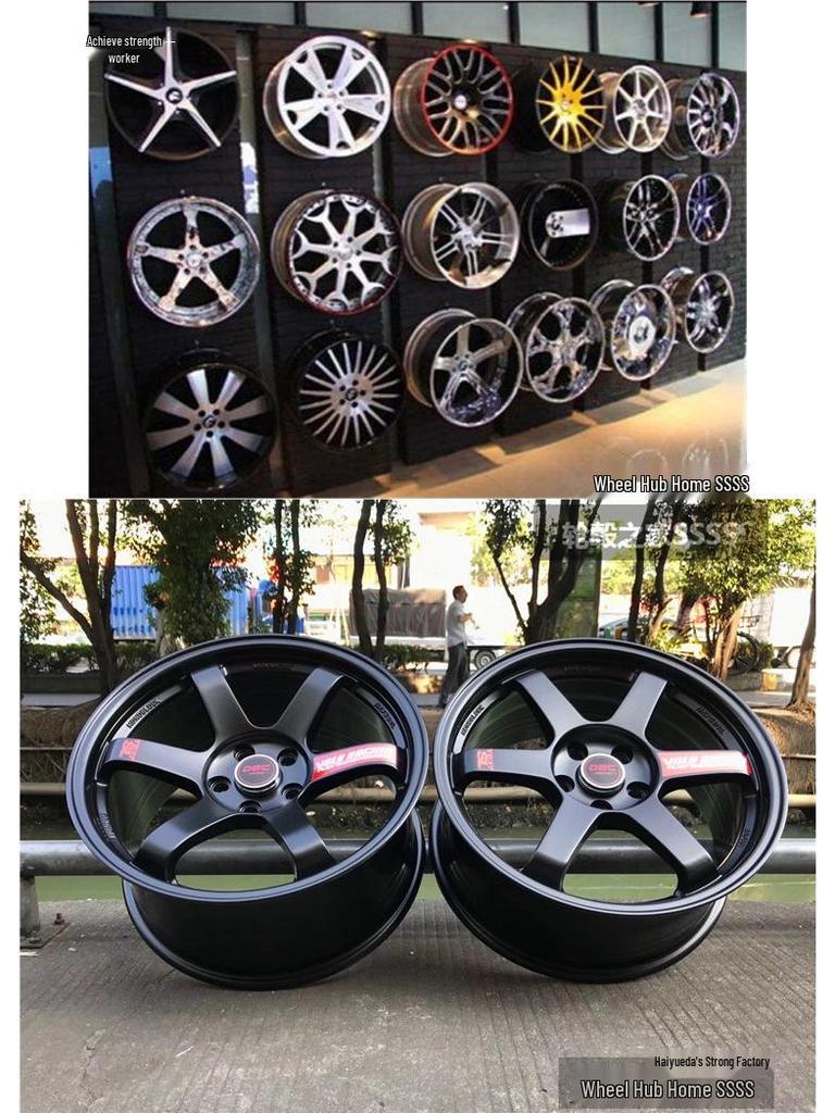 Upravená kola TE37 (17/18/19 palců) pro Angkesaila, Mondeo, Kia K5, Lingdong, Yishen, Ling.