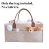 Baby-Filz-Aufbewahrung, Kinderzimmer-Organizer, Korb, Säuglings-Wickeltasche mit Griff, Caddy, Wickelwindel, Kinder-Aufbewahrungsträger, große Tasche