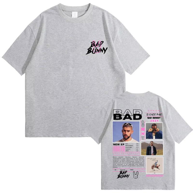 Rapper Bad Bunny Nadie Sabe Lo Que Va A Pasar Unisexana Music Album Graphic Tshirts Unisex Women Hip Hop Vintage Oversized T Shirts