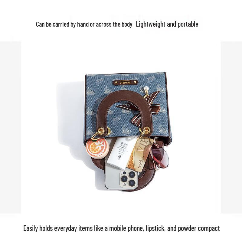 MARK FAIRWHALE Retro Chic Lady Top-Handle & Crossbody Bag