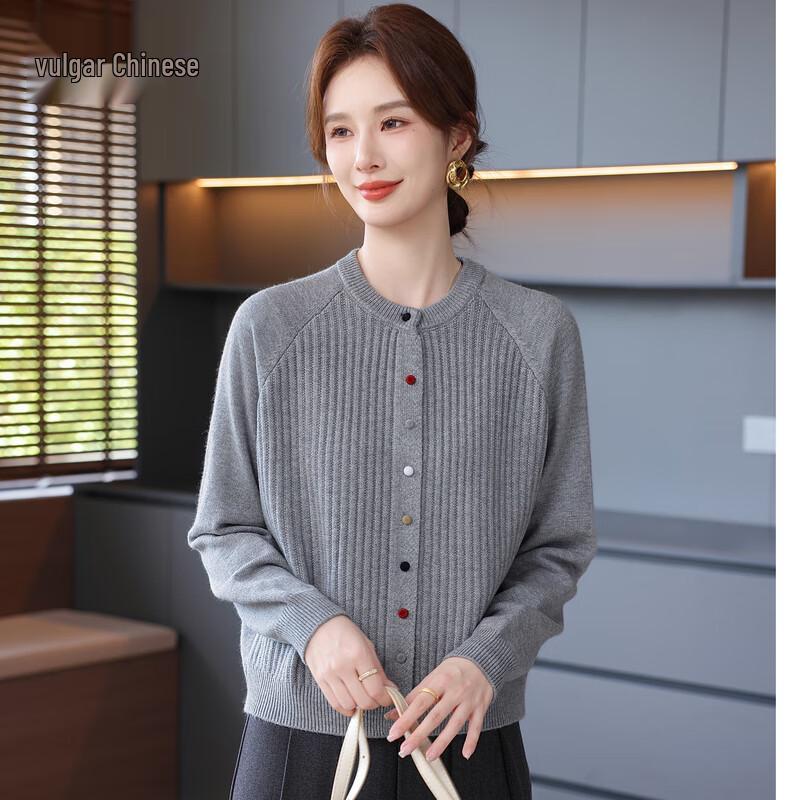 

Ronghua Women s Autumn Knitted Cardigan Sweater One Size
