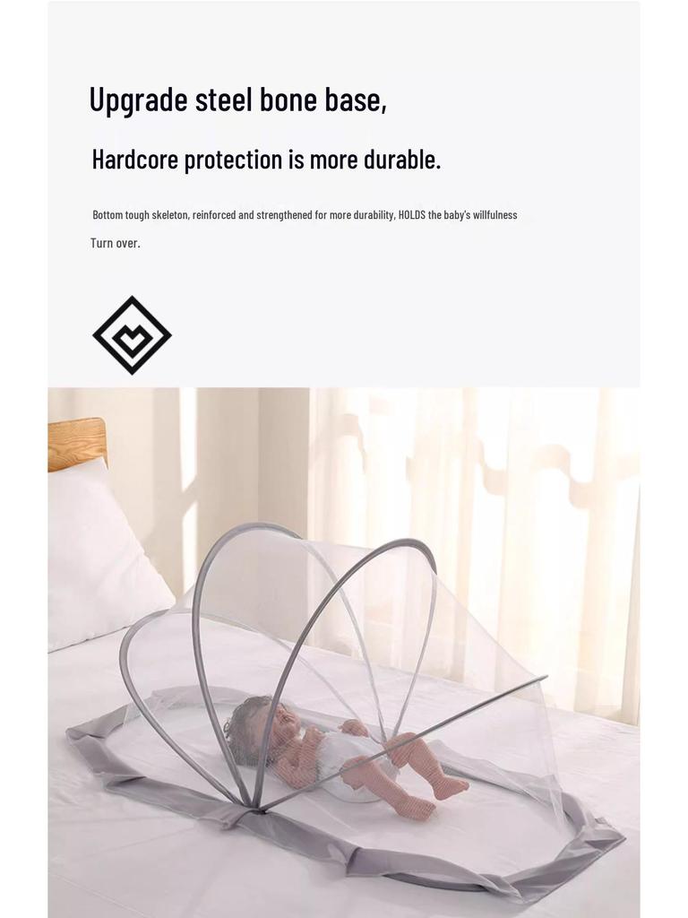 Universal Foldable Blackout Baby Crib Mosquito Net for Newborns & Toddlers