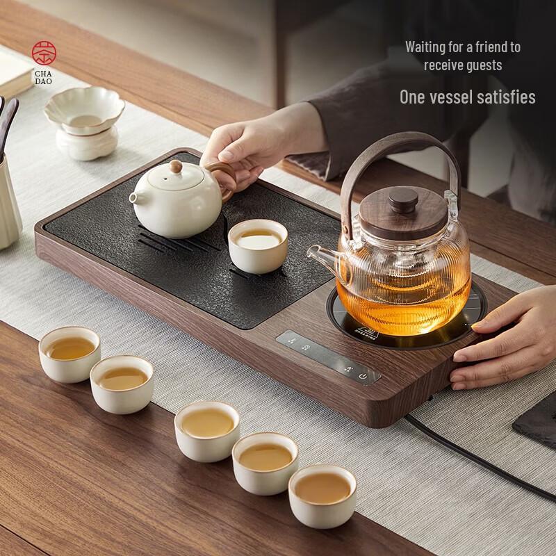 YIHUTEA Elegant Glass Tea Brewing Set