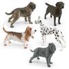 Pvc Lifelike Static Dog Figurines 5 Styles Including Basset Hound Great Labrador Dane