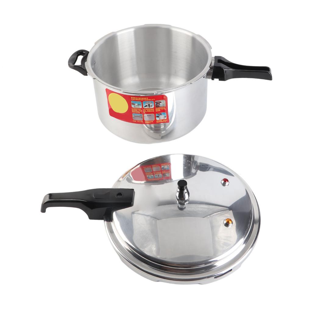 Gas Stove Aluminium Alloy Pressure Cooker Large Capacity Stovetop Pressure Cooking Pot for Home