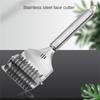 Manual Noodle Cutter Stainless Steel Roller Noodle Maker Fast Food Noodles Dough Rolling Machine Pasta Tools Gadgets For Kitchen