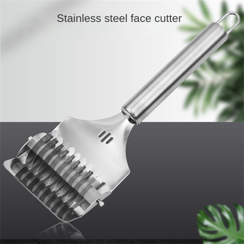 Manual Noodle Cutter Stainless Steel Roller Noodle Maker Fast Food Noodles Dough Rolling Machine Pasta Tools Gadgets For Kitchen