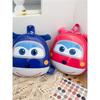 Super Wings Cartoon Animal Backpack for Kids - Cute Kindergarten Double Shoulder Bag for Boys & Girls