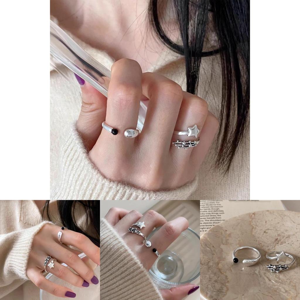 Unique Meteor Tail Ring For Women Vintage Retro Adjustable Copper Fashion Ring