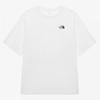 The NorTh Face Men S ShorT Sleeve T Wordline Ex whiTe