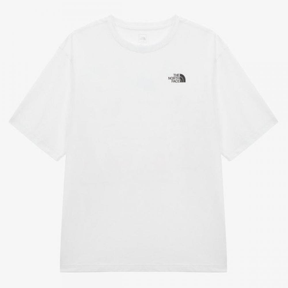 The NorTh Face Men S ShorT Sleeve T Wordline Ex whiTe