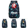 Stilvoller Roblox-Rucksack für Kinder mit lebhaftem Cartoon-Muster und großem Fassungsvermögen