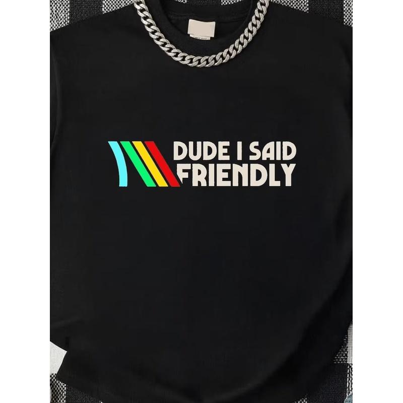 Dude I Said Friendly Shirt, ARC Raiders T-Shirt, ARC Raiders Rooster Tee, Survival Evolved Top, Video Game Shirt, Gamer Gift