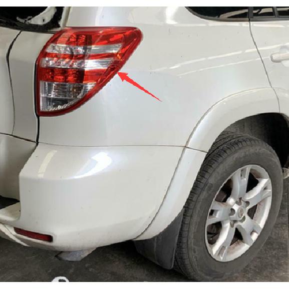 Хромированная ABS Накладка на задний фонарь Рамка заднего фонаря Декоративная накладка Для Toyota RAV4 2006-2008 2 шт.