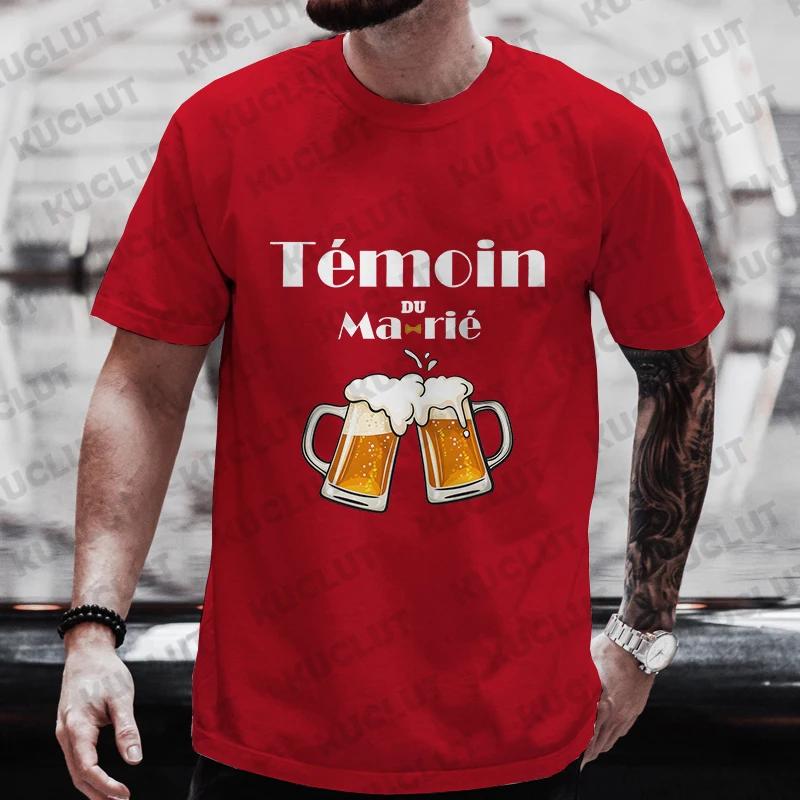 Boyfriend Evg Future Team Groom Man T Shirt Single Farewell Tees Bachelor Stag Party Tshirt Engaged Wedding Beer Graphic Tops