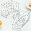 Bear-Shaped Toast Rack Stainless Steel 6-Slice Bread Holder For Air