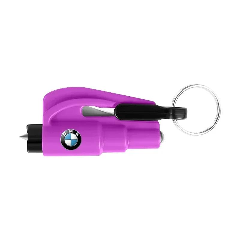 Marteau de sécurité 2-en-1 pour voiture Brise-vitre d'urgence automatique Outil de voiture pour BMW 320i 325i 320Li 325Li 330Li X7 X3 X4 X5 X6 E39 E60
