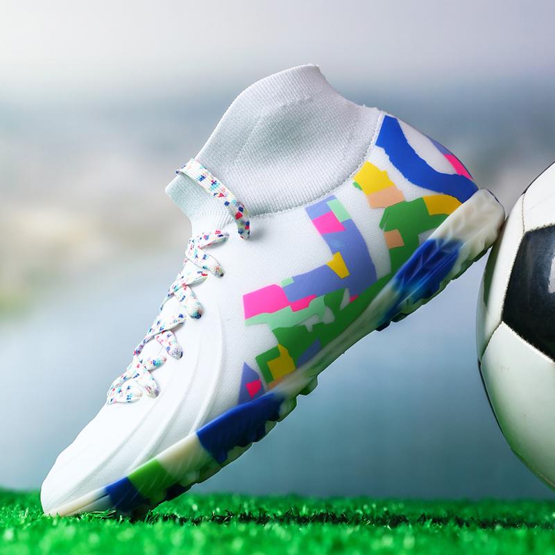 Professional Original Football Shoes Men Society Cleats Fast Soccer Shoes Grass Training Football Field Boots Ultralight Sneaker