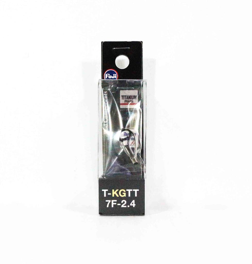 Guide De Canne Fuji T-KGTT, Taille 5F-1.4, Anneau Torzite, Cadre Titane, Argent