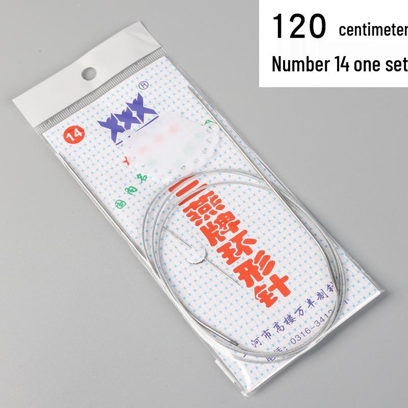 Full Set Stainless Steel Circular Knitting Needles for Sweaters
