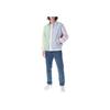 Polo Ralph Lauren Ss23 Bayport Logo Embroidered Striped Zip Jacket Men Jackets Light-Blue 710898151001