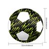 1pc Neon Diagonal Lightweight PVC Training Soccer Ball, Size 5, Suitable for Indoor and Outdoor TrainingGift y60355