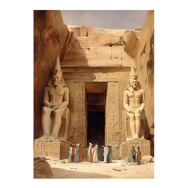 

Древнеегипетское здание Пирамида Принты Постер Холст Картина Современное Настенное Искусство Картины Для Гостиной Спальни Домашнее Украшение 21x30cm No Framed