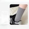 Women's Autumn All Match Pure Color Cotton Sweat Absorbing Anti Odor Antibacterial Socks