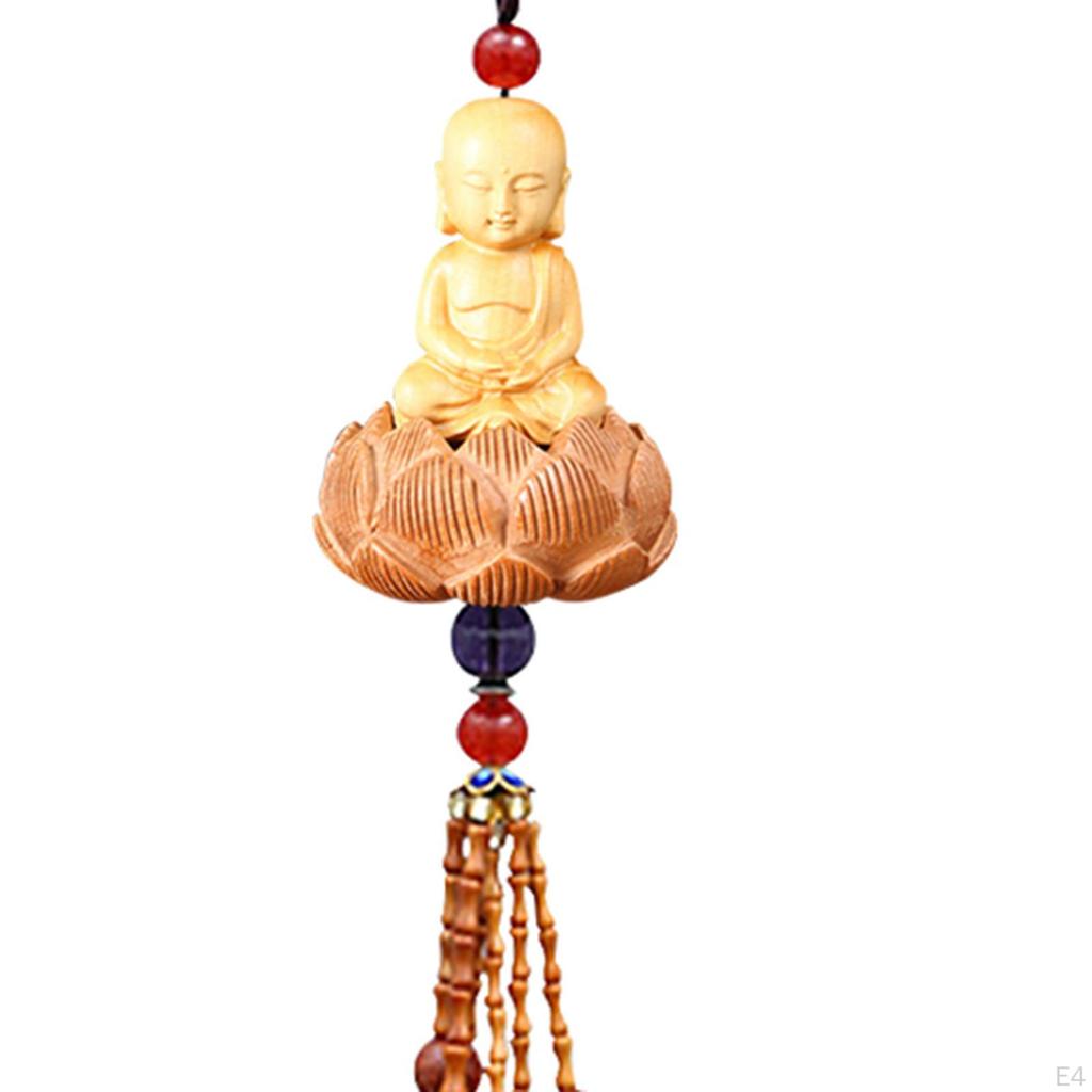 Lotus Charm Car Mirror Ornament