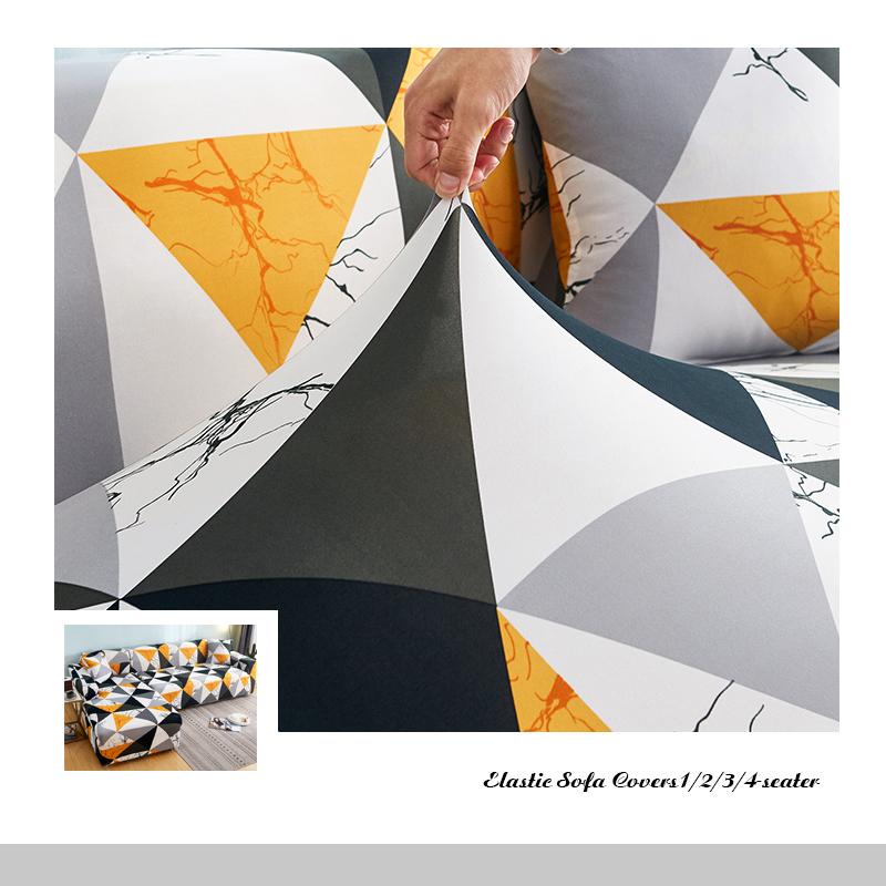 VIP LINK L shape Need Buy 2 pieces Corner Sofa Covers for Living Room Couch Cover Elastic Stretch Sectional Sofa Cubre Sofa