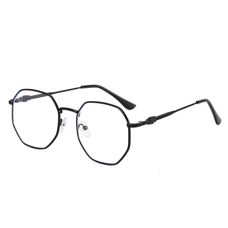 Anti-Blue Flat Glasses, Versatile Male And Female Students, Myopia Finished Glasses