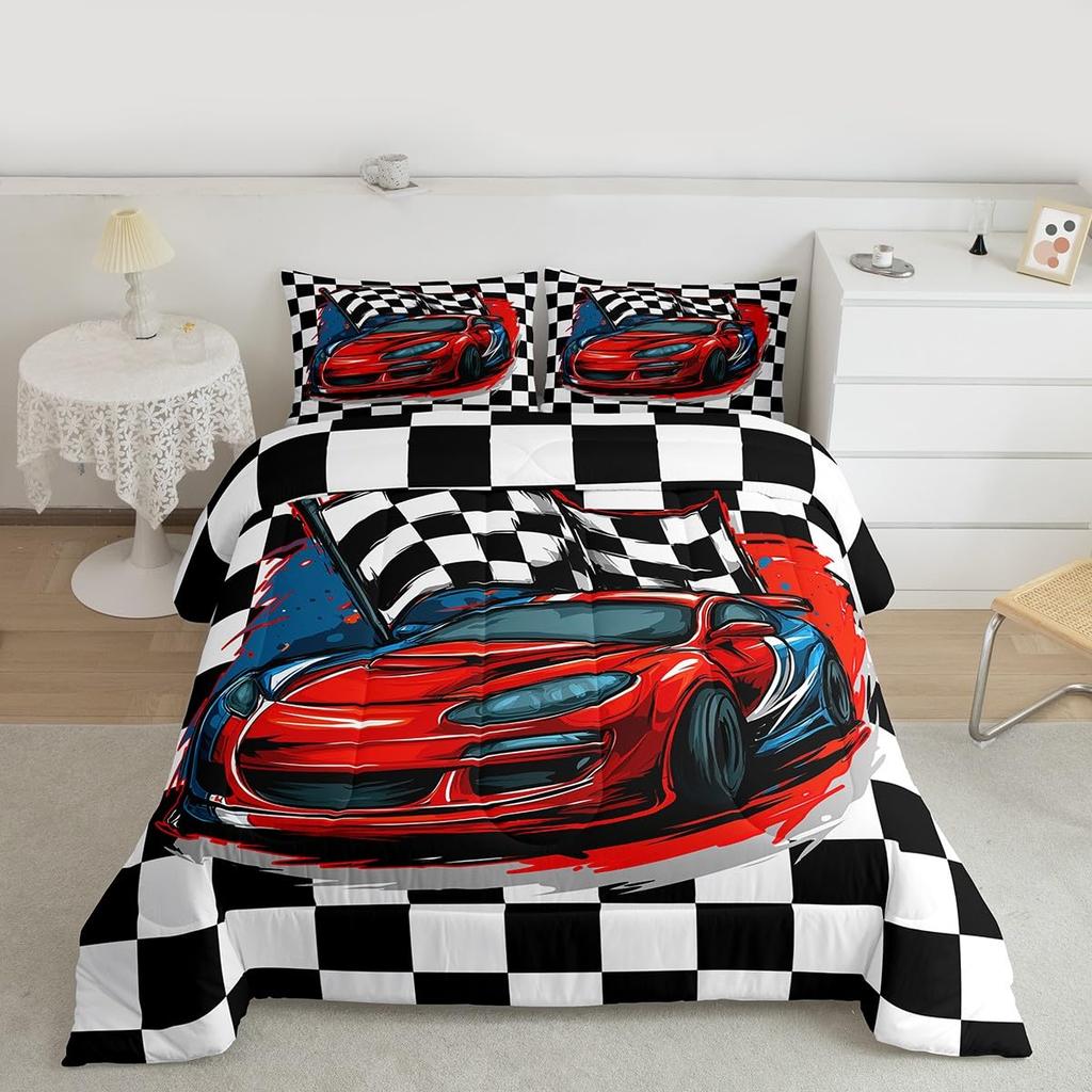 Gothic Decor Comforter Set Twin Size Boys Boho Moth Down Comforter Men Gothic Sugar Skull Comforter Galaxy Starry Sky Halloween Gothic Beddi
