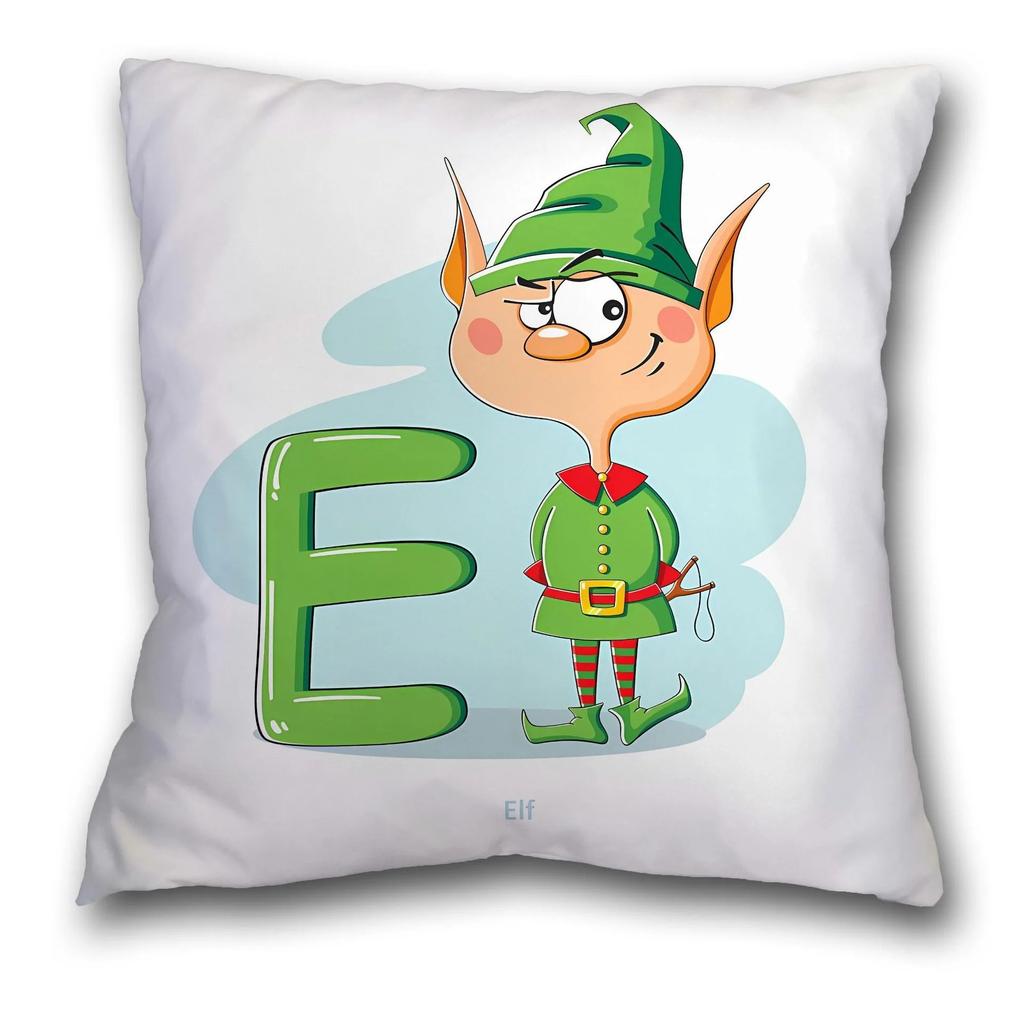 Cartoon Letter Decorative Pillowcase Living Room Office Home Pillowcase Car Ornaments