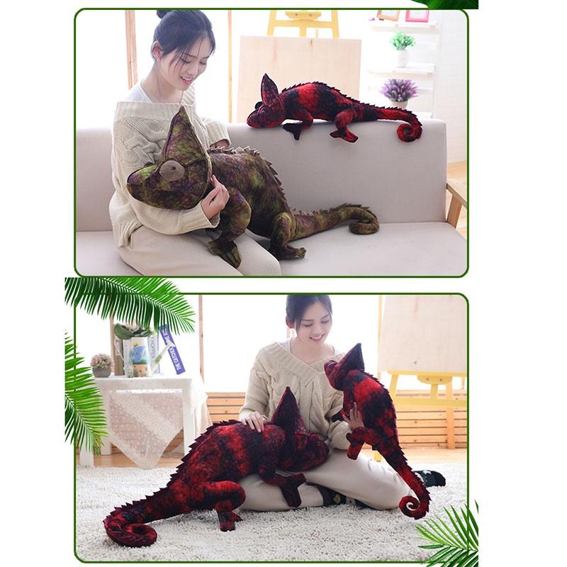Color Changing Lizard Plush Toy Stuffed Animal Doll Funny Creative Gift Wholesale Factory Night Market