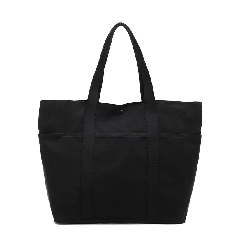 2025 new canvas bag multi-pocket handbag shoulder bag tote bag yoga bag fashion bag