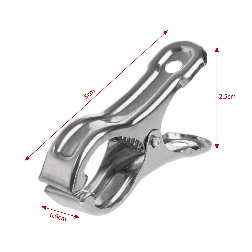 20 ks Nerezové kolíčky na prádlo Závěsné špendlíky Praní prádla Větruvzdorné klipy