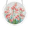 Puzzle in Acrilico Suncatcher Vetro Colorato Ornamento da Appendere alla Finestra Puzzle Fai da Te Pannello Suncatcher per Arredamento Casa Regali per Mamma Amici