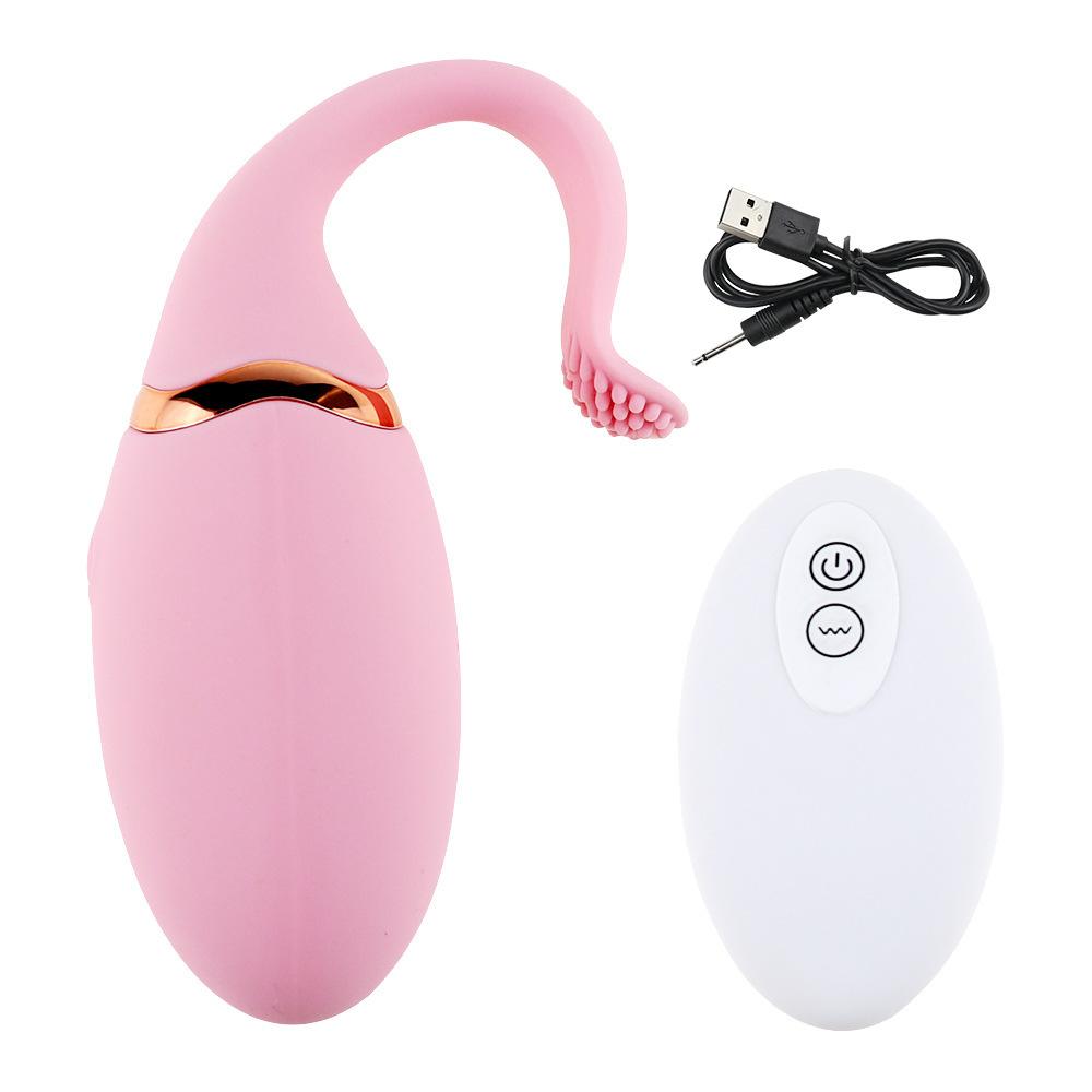 Silicone Bullet Egg Vibrators Wireless Remote Control for Women USB Charge G Spot Clitoris Stimulator Adult Sex Toys for Woman