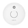 Smoke detector with replaceable 9V battery, Photoelectric, 85 dB EN14604 LogiLink