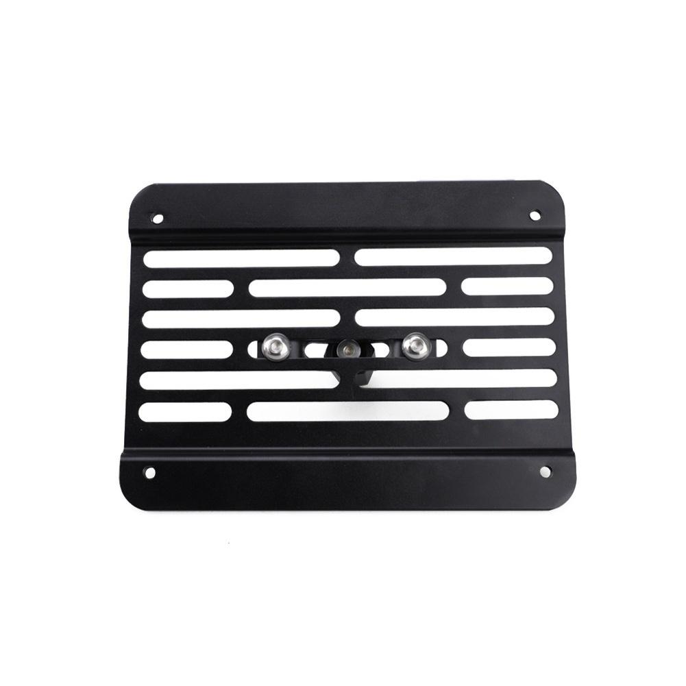 Stylish Black Aluminum License Plate Frame Featuring Tow Hook For Brz For Wrx For Wrx STI 2013 Forward Car Exterior Upgrade License Plate Covers