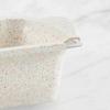 Silicone Loaf Pan Rainbow Granite 8.5 x 4.5 inch Dishwasher Safe Easy Release