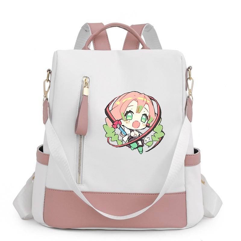 Stilvoller Oxford-Nylon-Rucksack für Damen Streetwear Reise Schultasche Mit Wasserdichten Diebstahlschutz-Merkmalen