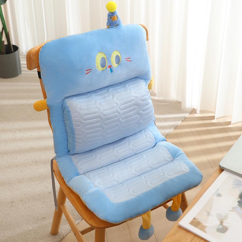 Autumn/Winter Soft Seat and Backrest Cushion for Office Chair or Student Stool