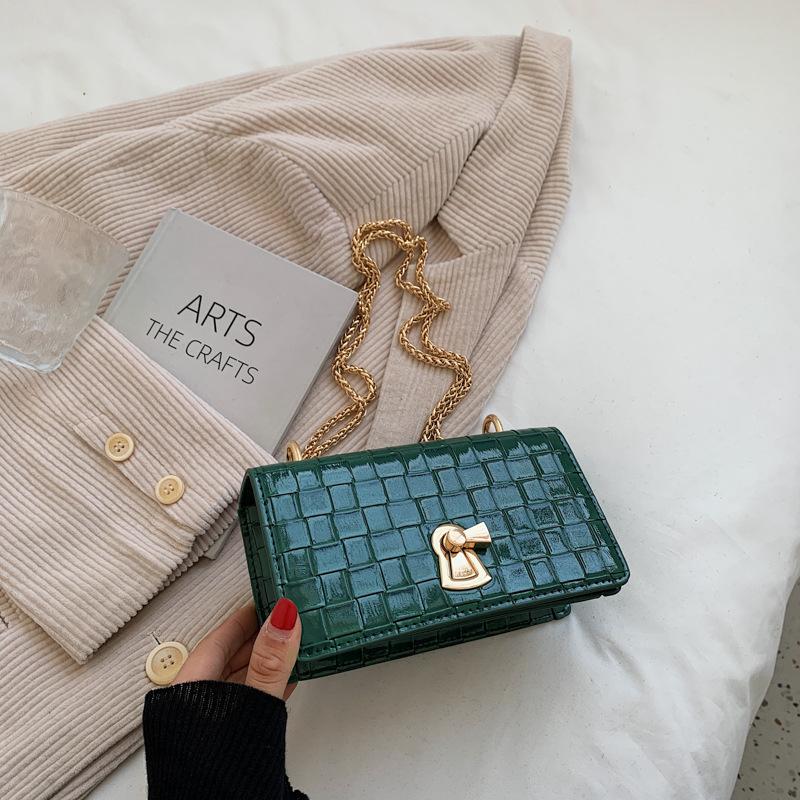 Мини-квадратная сумка через плечо, новейшая высококачественная женская дизайнерская сумка из ПУ-кожи, винтажная сумка-мессенджер через плечо