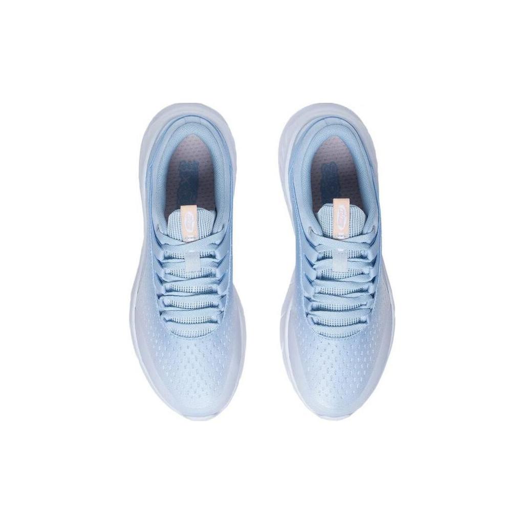 Li Ning EazGo Easy Adaptability Abrasion Resistant Breathable Low top Running Shoes Women's Blue White ARST036-3