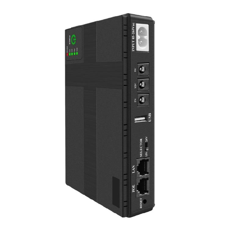 10400mAh Mini UPS 5V 9V 12V Battery Backup Portable Uninterruptible Power Supply