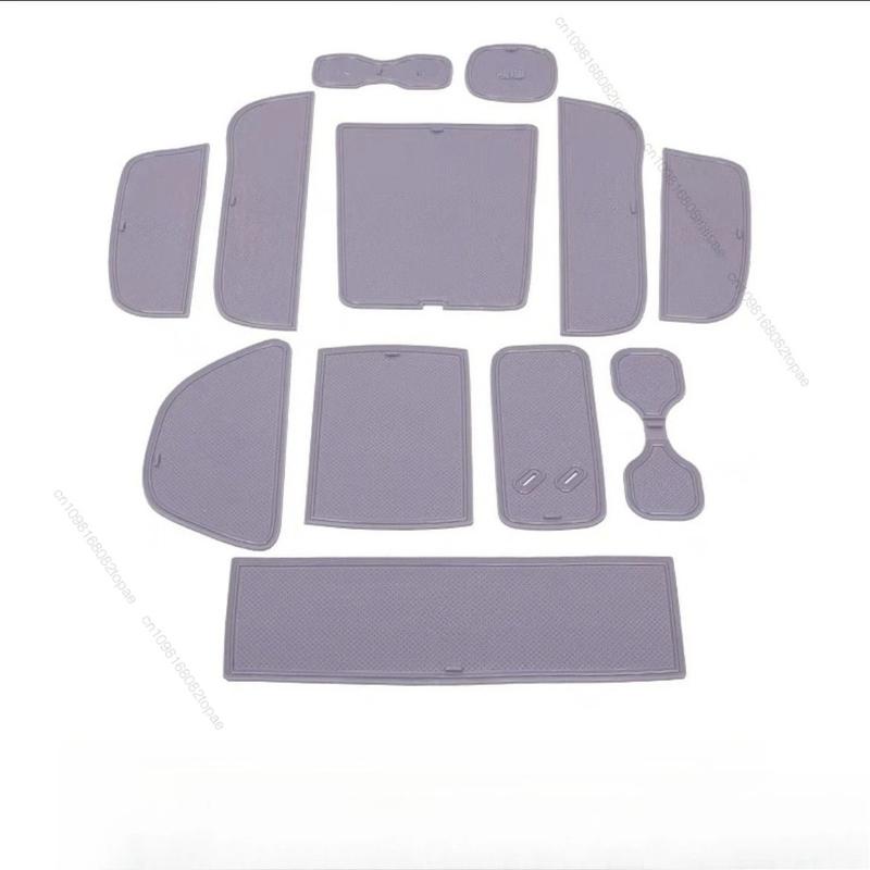Anti-Slip Gate Slot Cup Mat For Leapmotor C10 Interior Door Pad/Cup Non-slip Pad Car Cup Holder Cushion Auto Accessories