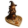 Halloween Witch Display Stand Multi-purpose Jewelry Key Trinkets Holder Organizer Home Office Desktop Decoration Ornament