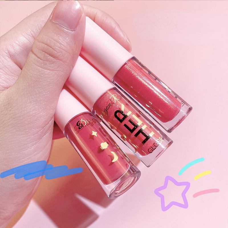 8 colori donne sexy rossetto impermeabile lunga durata lucidalabbra umido vivido colorato lipgloss trucco donna 1 pz HTBE YSXX
