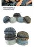 Unisex Distressed Denim Landlord Cap - Trendy Street Style Hipster Hat for Spring and Autumn